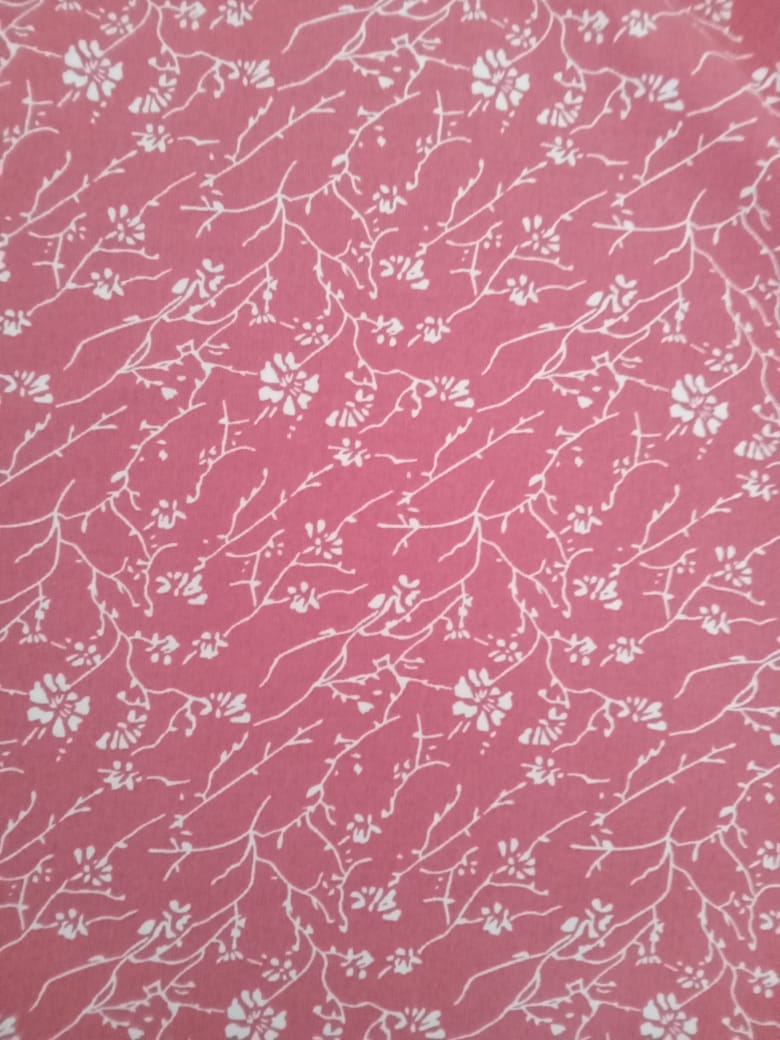 BRINK PINK DITSY FLORAL TOP